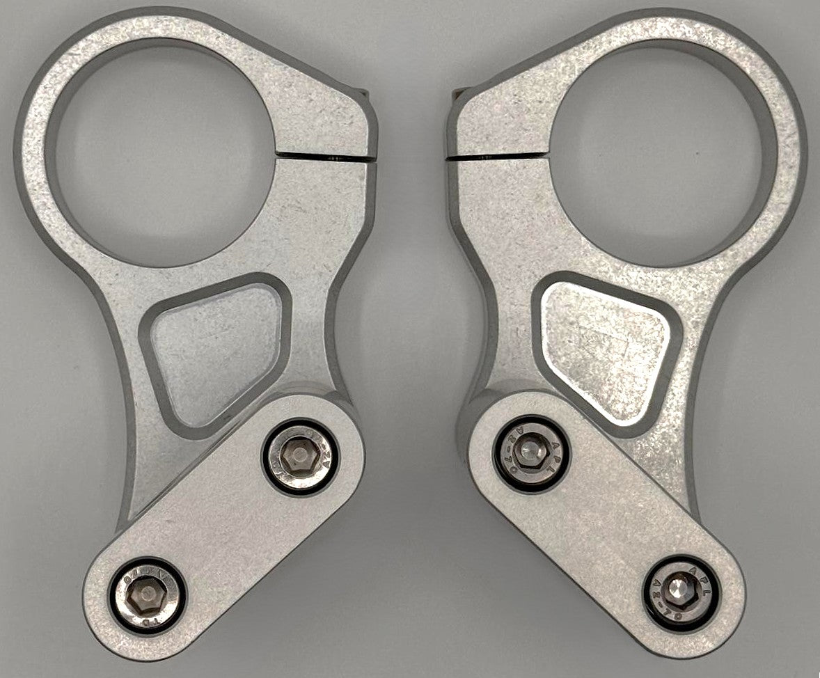 Kawasaki ZX6 2003 onwards Top Yoke Conversion with 50mm diameter forks