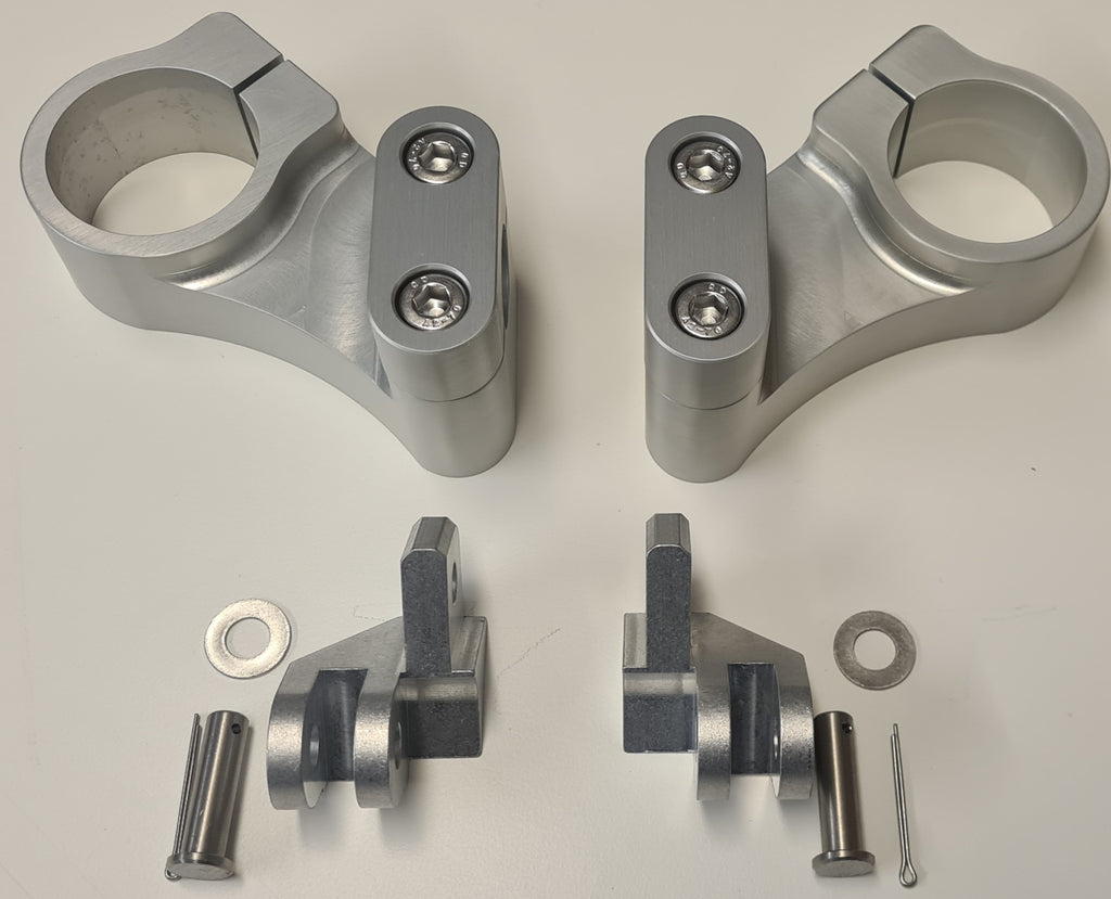 Honda VFR800 Fi 1998 to 2001 with 41mm Forks Conversion Bracket Comfort Kit