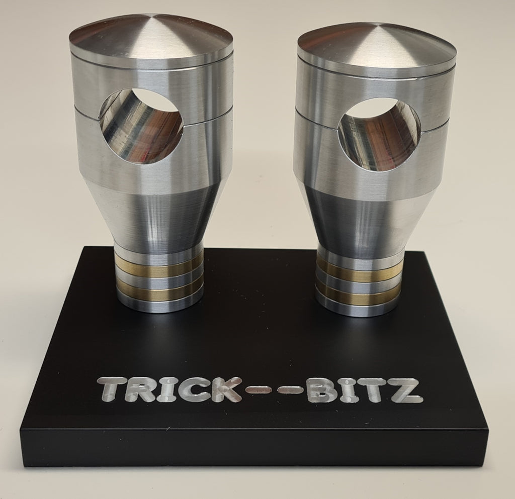 Custom Universal Brass Ring Handlebar Risers