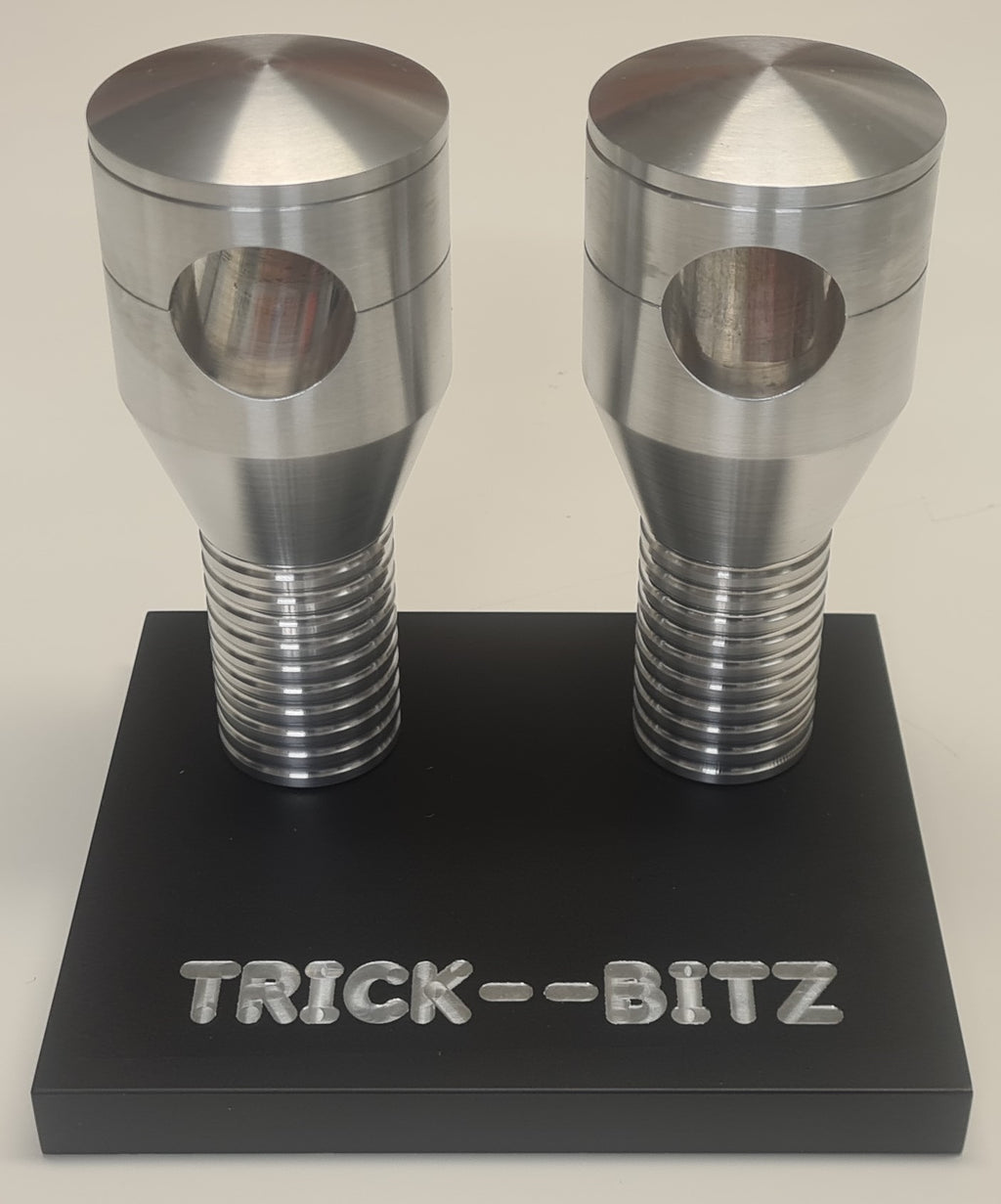 Custom Universal Ribbed Handlebar Risers