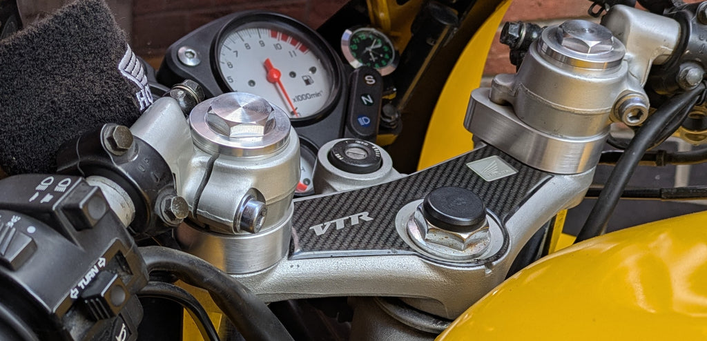 Honda VFR800 Vtec 2002 to 2013 20mm Bar Riser Comfort Kit