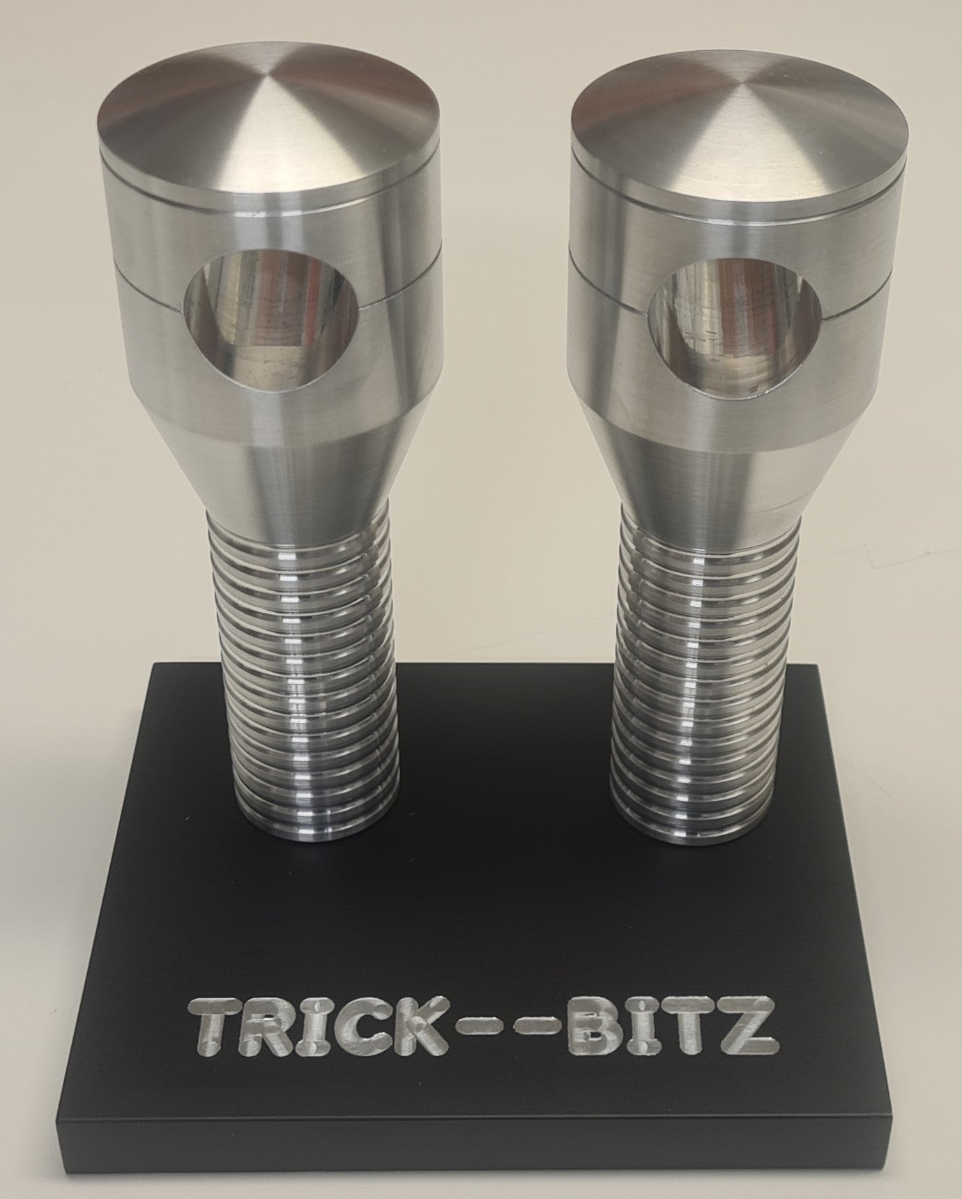 Custom Universal Ribbed Handlebar Risers