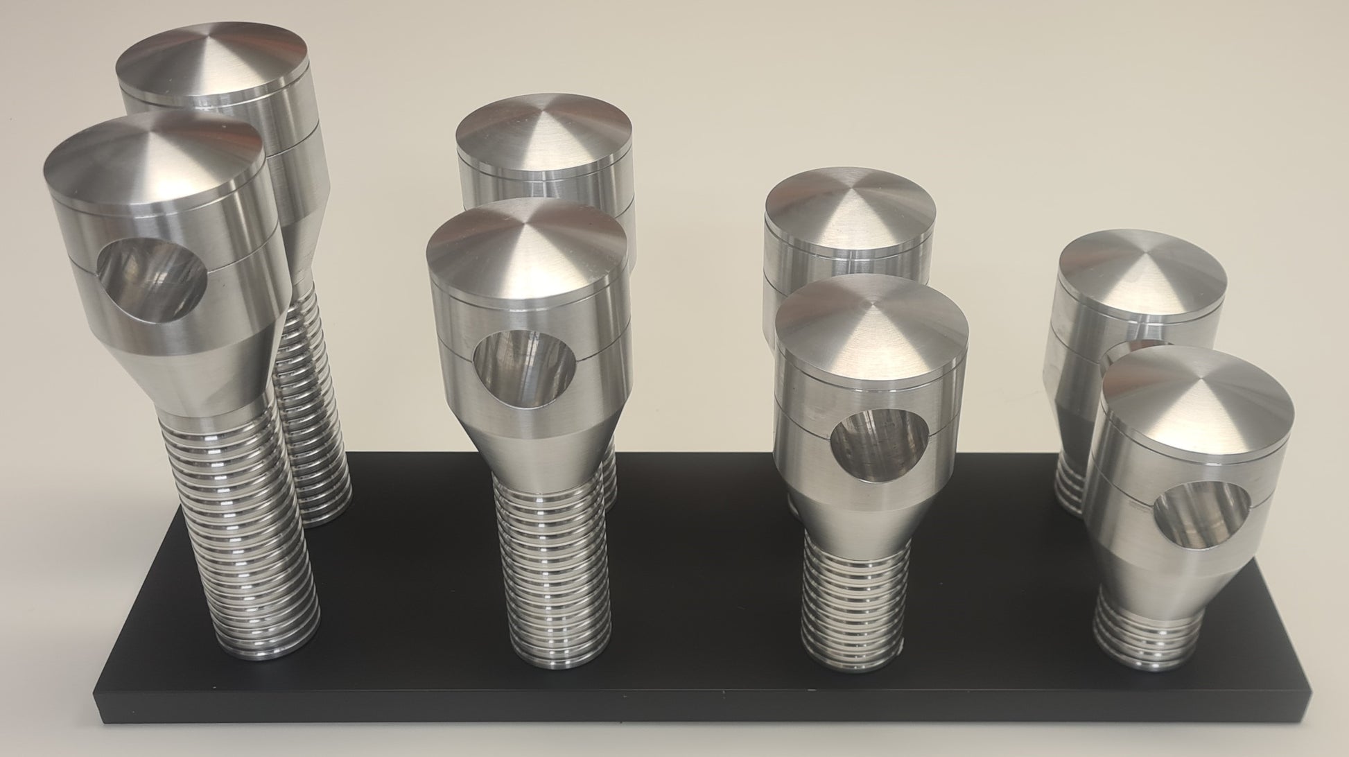 Custom Universal Ribbed Handlebar Risers